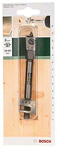 Bosch Accessories 2609255277 Mèche plate réglable Diamètre 15 à 45 mm