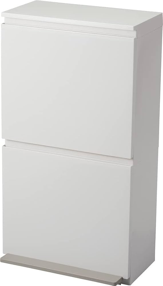 アスベル フタ付きゴミ箱 ペダル2段ワイド ニオイ漏れ防ぐ 40L 白 衛生的 Amazon｜アスベル フタ付きゴミ箱 ペダル2段ワイド ニオイ漏れ