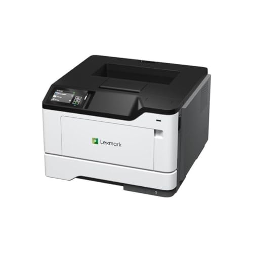 Image of Lexmark MS531dw Monochrome Laser, Integrated Duplex (2-sided printing), Energy Star, Print Speed: Up to 46 ppm, Recommended Monthly Page Volume: 2000-15000 pages, 2.8 inch, Color touch screen(38S0300)