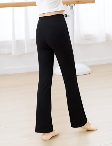 Girl's Leggings High Waisted Flare Leggings Pants3