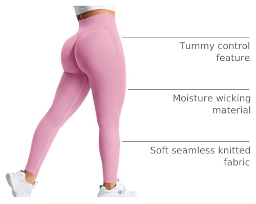 Image of YEOREO Boost Amplify Leggings for Women Seamless Scrunch Leggings | High Waist, Scrunch, Yoga, Athletic