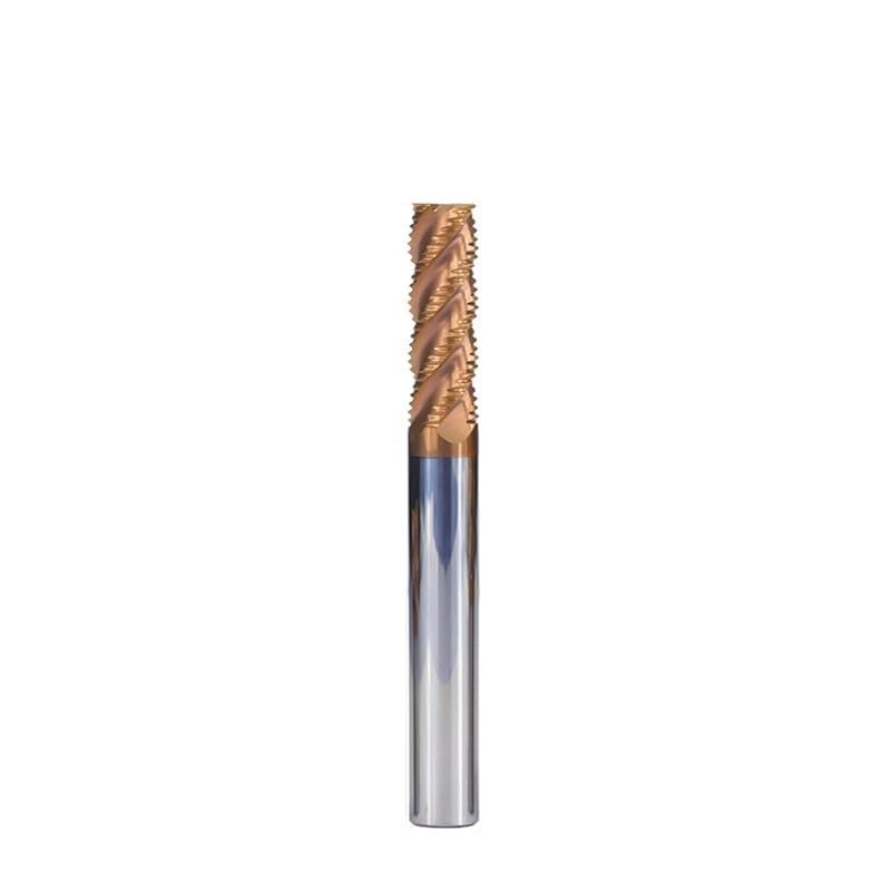 Fresa De 4 Cuchillas Para Desbaste, Fresadora CNC Con Revestimiento De TiCN, Broca HRC55,10x25x75L