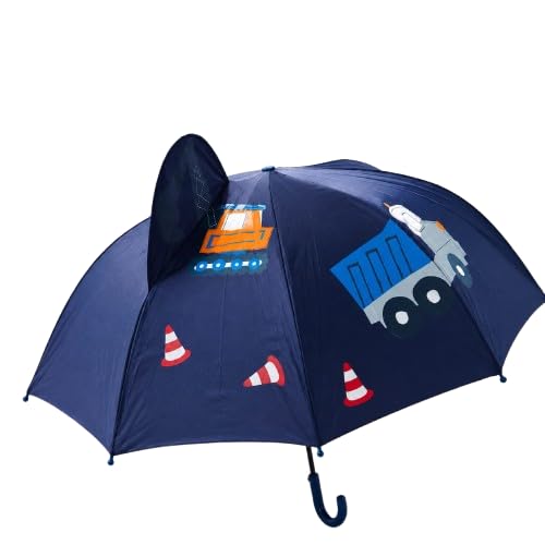 Cute Kids Printed Umbrela for Boys & Girls | Lightweight Waterproof Cartoon Rain Umbrella with Easy Grip Handle for School & Travel Use-image-14