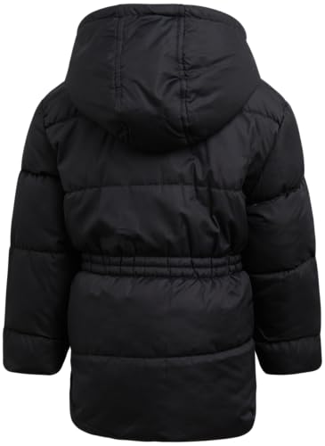 Image of Pink Platinum Girls Snowsuit 2-Piece Insulated Hooded Jacket & Bib