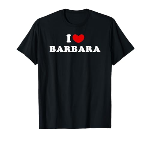 Photo de I Love Barbara, J'Aime Barbara T-Shirt