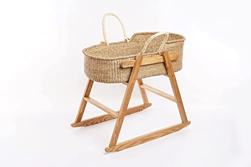 Handmade Wood Moses Basket Stand- Hooman Baby Co
