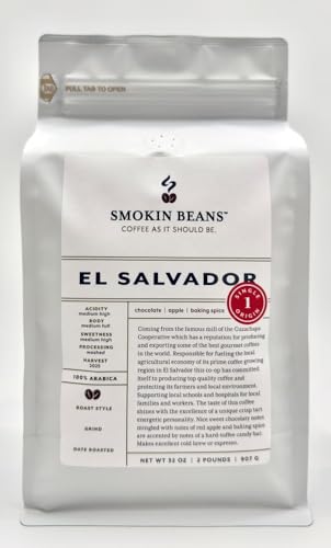Smokin Beans Café en Grano 2 lb Tostado Medio miniatura 1