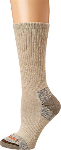 Image of Merrell Men's and Women's MOAB Hiking Midweight Cushion Socks - Unisex Coolmax Moisture Management and Arch Support