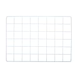 YOKIVE Iron Wire Grid Panel, Decorative Panels Board | Photo Pictures Display Holders Hanging Frame for Home Office (White, 16'x12')