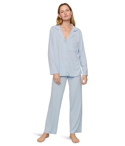 (取寄) エバージェイ レディース ジゼル リブ ロング Pj セット Eberjey women Gisele Rib Long Pj Set Nantucket Breeze Amazon.com: Eberjey Womens Gisele Rib Long Pj Set Nantucket Breeze