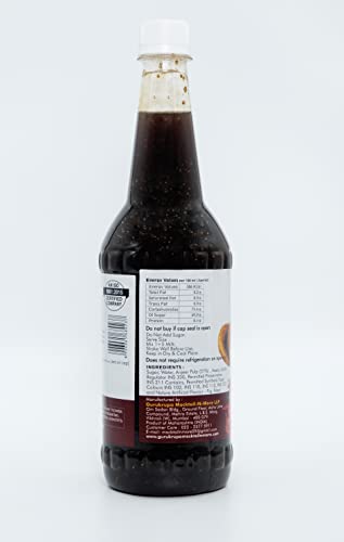 Image of RK Homemade Natural Anjeer Kesar Syrup | Concentrated Syrup & Squash | 750ml | Gluten-Free, Vegan & Low Fat | Perfect for House Parties, Picnics & Road Trips