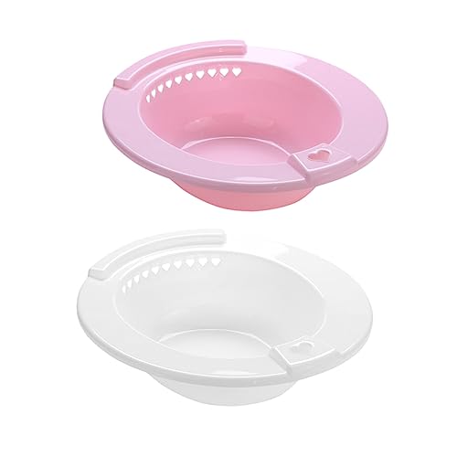 VALICLUD 2piezas Baño De Asiento Para Hemorroides Bidé Lavabo Para Inodoro Lavabos De Lactancia Posparto