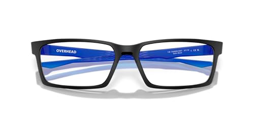 Image of Oakley Mens Ox8060 Overhead Rectangular Prescription Eyewear Frames