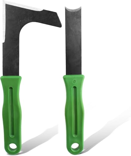 Navoys 2pcs Garden Weeder Tool Set - 20cm Iron Weed Removal Tool Set...