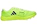 Adidas Unisex Adizero Triple Jump/Pole Vault Track and Field Lucid Lemon/Black/Silver Metallic Men 10 Narrow Women 11Narrow