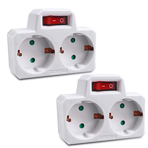 EXTRASTAR 2 en 1 Adaptador con Interruptor