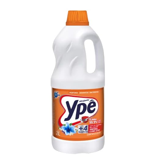 Ypê - Alvejante Flores da Primavera 2 Litros, Branco, Frasco
