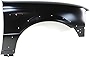 Evan-Fischer Front Fender Compatible with 1998-2003 Ford Ranger with Wheel Opening Molding Holes Passenger Side