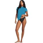 Billabong Plus Size Rash Guard for Women, UPF 50+ Long & Short Sleeve Swim Shirt - Image 4