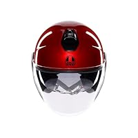 AGV - ETERES E2206, Motorrad Jet-Helmet, Unisex, Corsa Red, L – Ansicht 2