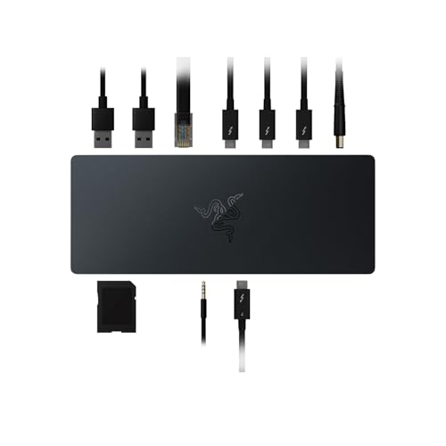 Thunderbolt Dock 4 - Dock Thunderbolt 4 compatto progettato per Mac (La larghezza di banda e la versatilità che hai sempre voluto, Più veloce che mai per Mac) Nero - Illuminazione - Immagine 7