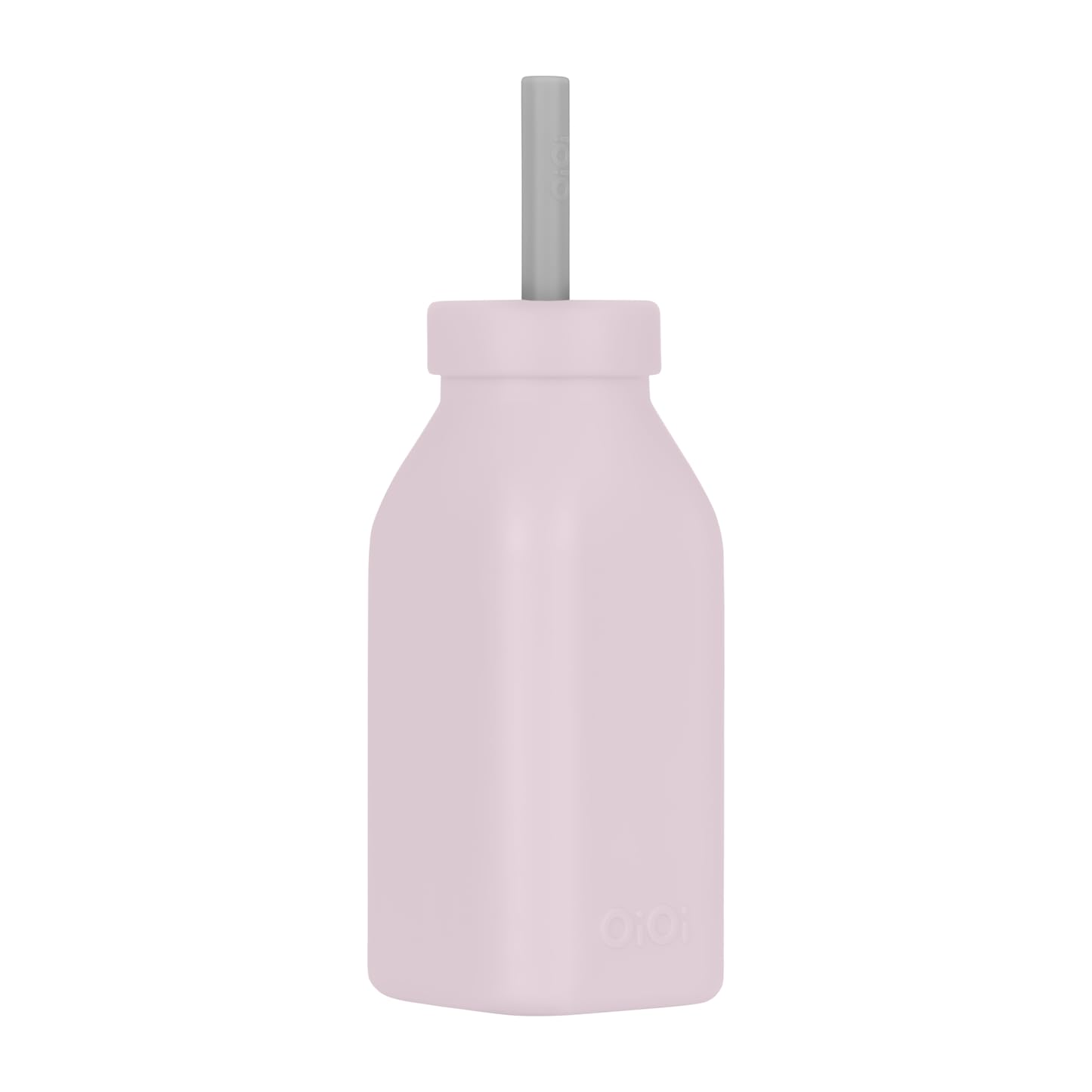 OiOi Hüp + Up- Şişe + Pipet - Misty Lilac/Powder Grey