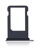 CELLTRIX - Replacement Sim Card Tray Compatible with Apple iPhone 7 (Matte Black)