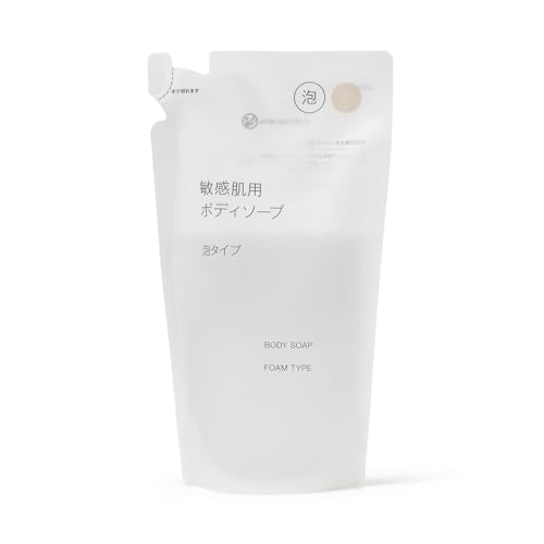無印良品 敏感肌用ボディソープ 泡タイプ(詰替用) 340mL 84935763