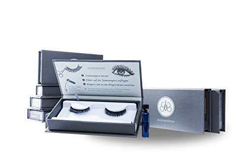 Preisvergleich Produktbild Augenmanufaktur 3D Wimpernextensions - künstliche Wimpernverlängerung mit Wimpernkranz