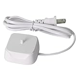 Electric Toothbrush Charger, Replacement Charger for AquaSonic /7AM2M AM100 AM101 AM103 Philips/Oral B/and More Electric Toothbrush, Portable (White)