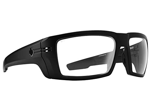 SPY Optic Rebar ANSI, Rectangular Wrap Sunglasses, Color and Contrast Enhancing Lenses