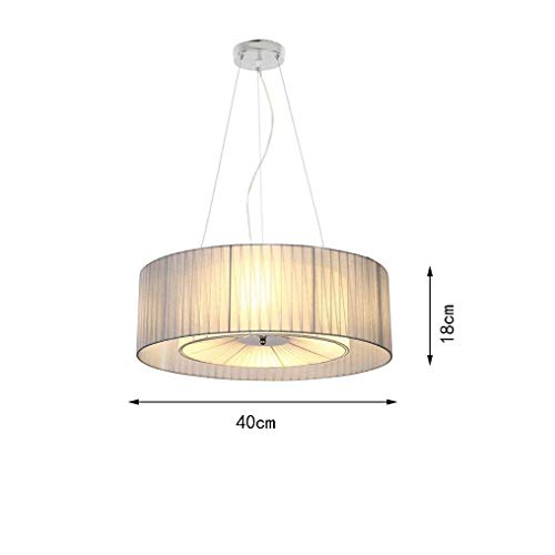 Lámpara colgante moderna azul regulable E27 de 4 luces para iluminación de dormitorio de 40cm 7