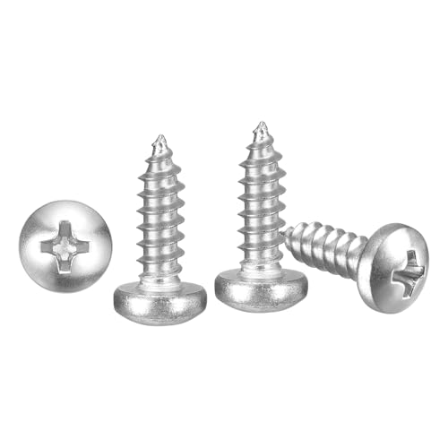 METALLIXITY Vis à Tête Bombée Phillips #10x5/8 60Pcs