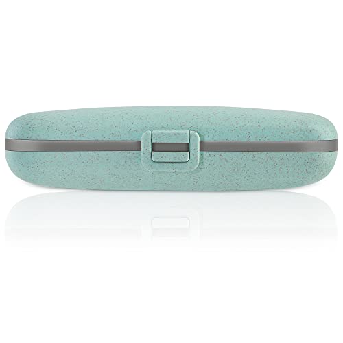 Daily Pill Organizer - Portable Travel Pill Case Box Weekly Vitamin Sorter Small Pill Box for Pocket Purse Fish Oil Supplements Storage â€¦ (Green)