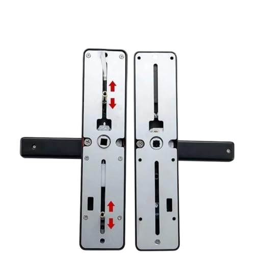 Poignée de porte connectée code et carte NFC serrure électronique marron avec télécommande HUB - 6