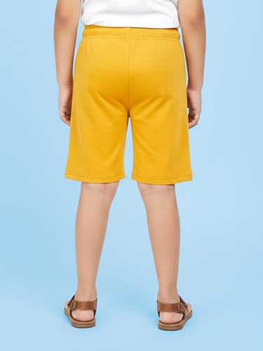 Image of KiddoPanti Boys Knee Length Basic Short