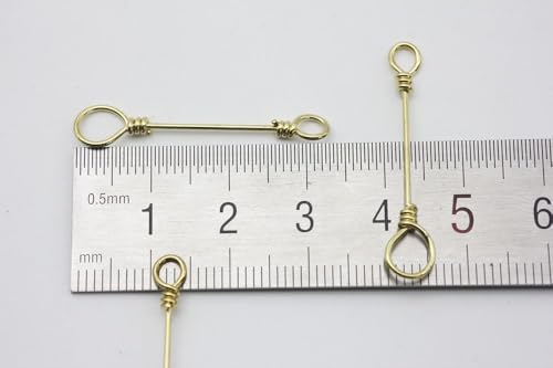 200 ganchos explosivos pequeños para pesca de 33 mm miniatura 2