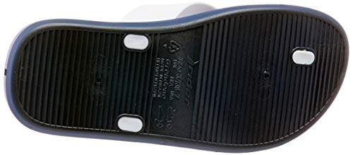 Chinelo Free, Rider, Masculino, Azul/Branco, 40