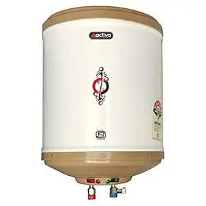 Activa Amazon 10 L Instant 3 KVA Ivory 0.6 mm Special Anti Rust Coated Tank Geyser , Abs Top Bottom Comes with 2 Year Warranty (10 L)
