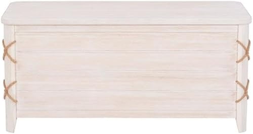 Miniatura 2 de Bowery Hill Cómoda de almacenamiento con forro de cedro de cuerda de madera moderna en color blanco