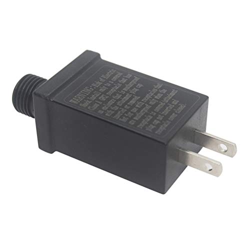 12V 9W LED Power Supply Low Voltage LED Transformer UL Class 2 Power Supply IP44 LED Driver US Plug LED Adapter For String Light, Christmas Tree, Projector Light, Lawn Lamp (12V9W 2Pack)