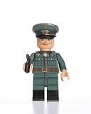 Army Minifigure WWII German Officer Highly Detailed Custom Building Military Soldier