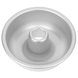 ROMISBABA Molde para Bizcochos de Aleación de Aluminio Antiadherente y Duradero Diseño Suave para Hornear Pasteles y Donuts Casa Molde Repostería Seguro y Fácil de Limpiar