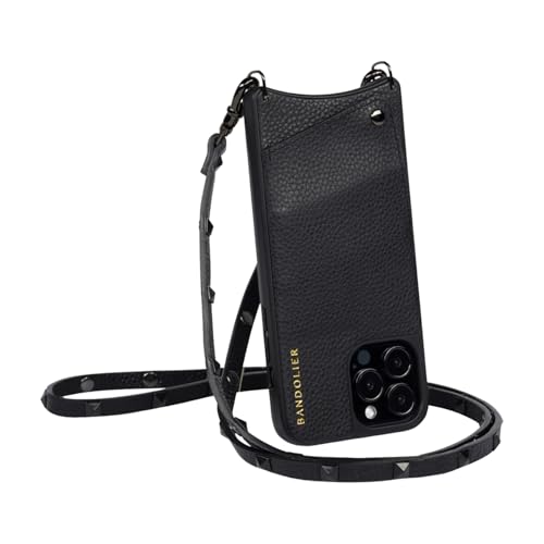 正規品バンドリヤー スマホケースストラップ iPhone15Pro ヘイリー　黒 正規品バンドリヤー スマホケースストラップ iPhone15Pro