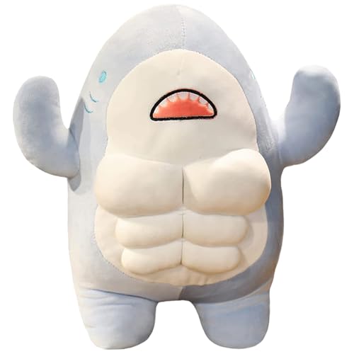 Requin en peluche de 40 cm rembourré en coton PP pour le canapé