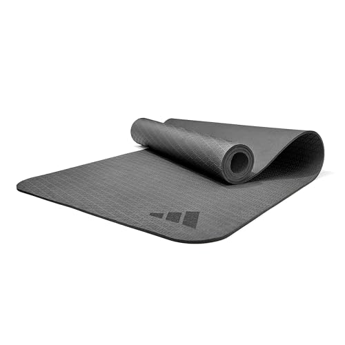 adidas Yoga Mat - Eco Friendly - Non Slip, Durable Textured Surface