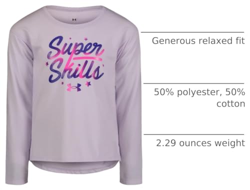 Image of Under Armour Girls' Long Sleeve Performance Graphic Tee, Outdoor Collection