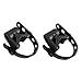 kowaku Bike Rack Straps Bundling Locking Black Easily Install Heavy Duty Sturdy Accessories Bike Wheel Stabilizer Strap, 2 Piece