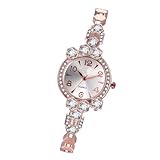 Orologi da donna: l'orologio da polso unico è adatto per essere abbinato a qualsiasi abbigliamento, orologio da polso con strass