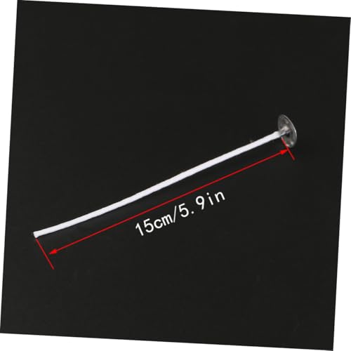 Pabilo natural preencintado para velas 30 unidades miniatura 2